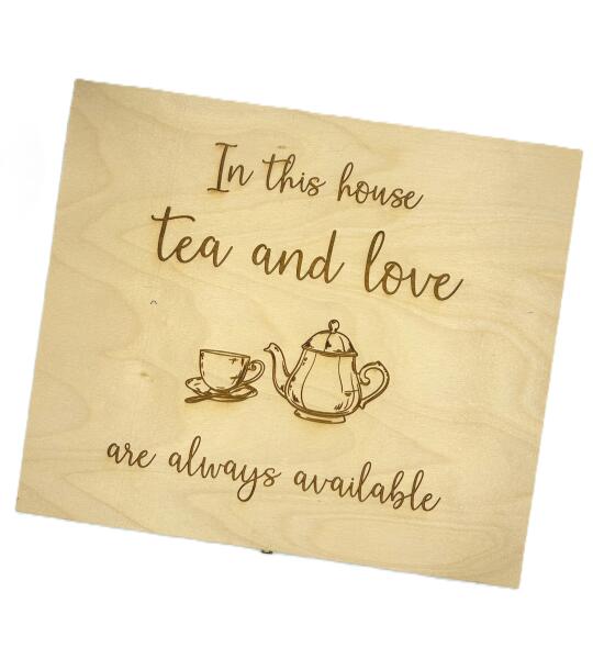 Theedoos groot - Tea &amp; Love